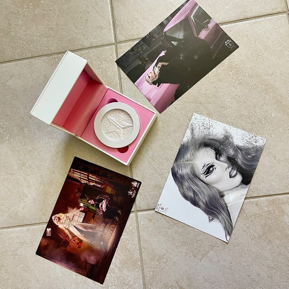 Jeffree Star Cosmetics Pink Shade Lick My Glit Extreme Frost Postcards Cremated